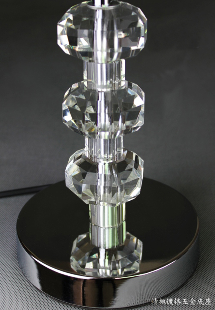Refined Modern Table Lamp with Chrome Base