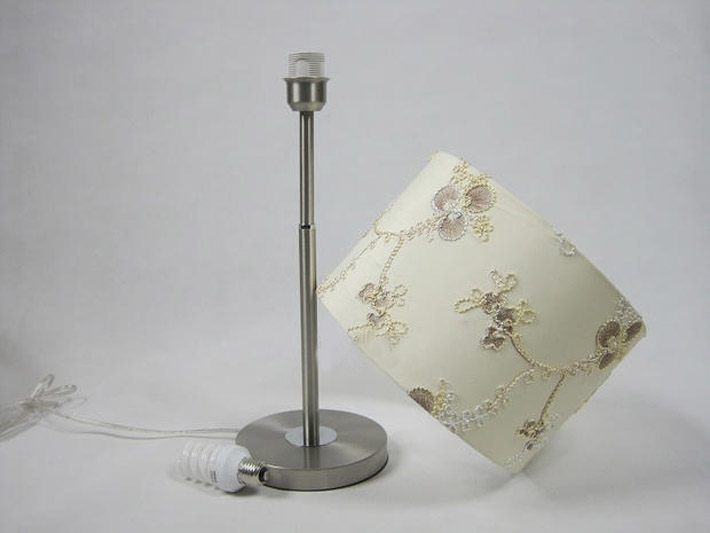 Buy High Quality Art Printed Adjustable Table Lamps Chrome