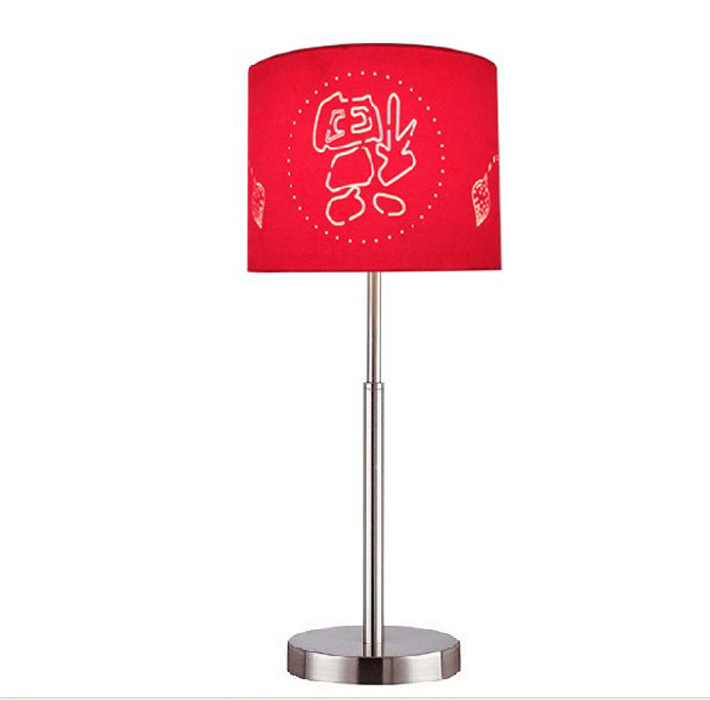 Red Adjustable Study Table Lamp, Modern table lamp