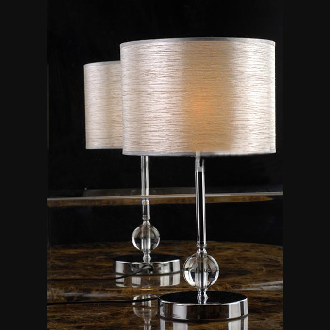 Delicate Line Cloth Art Transparent Modern Table Lamps