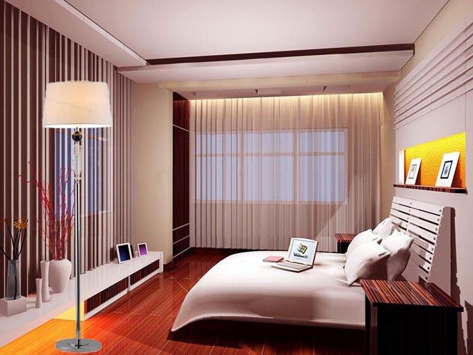 Clssical Modern White Floor Lamp With Black Crystal Ball