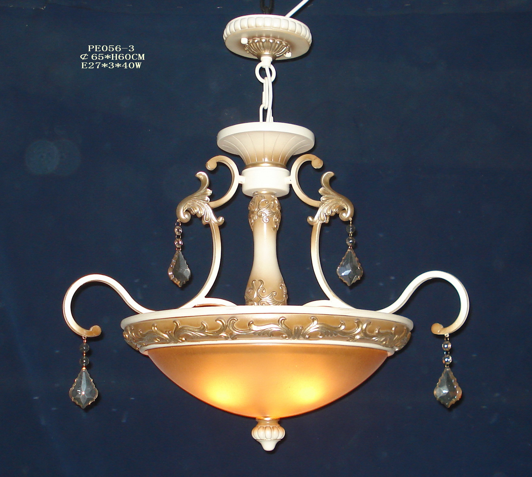 Unique 3-Light Modern Kitchen Chandeliers with Crystal Pendant