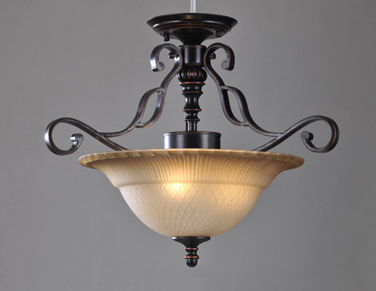 Outlet 3-Light Antique Coppper Metal Kicthen Chandeliers