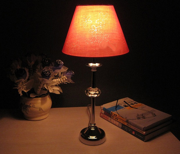 Floria Chrome Modern Table Lamps at Cheap Prices