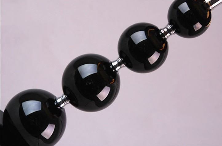 Luxurious Black Solid Crystal Table Lamps
