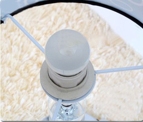 Red Adjustable Study Table Lamp, Modern table lamp