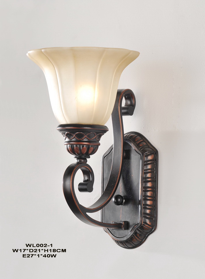 1-Light Antique Copper Wall Lamps with Luring Discounts